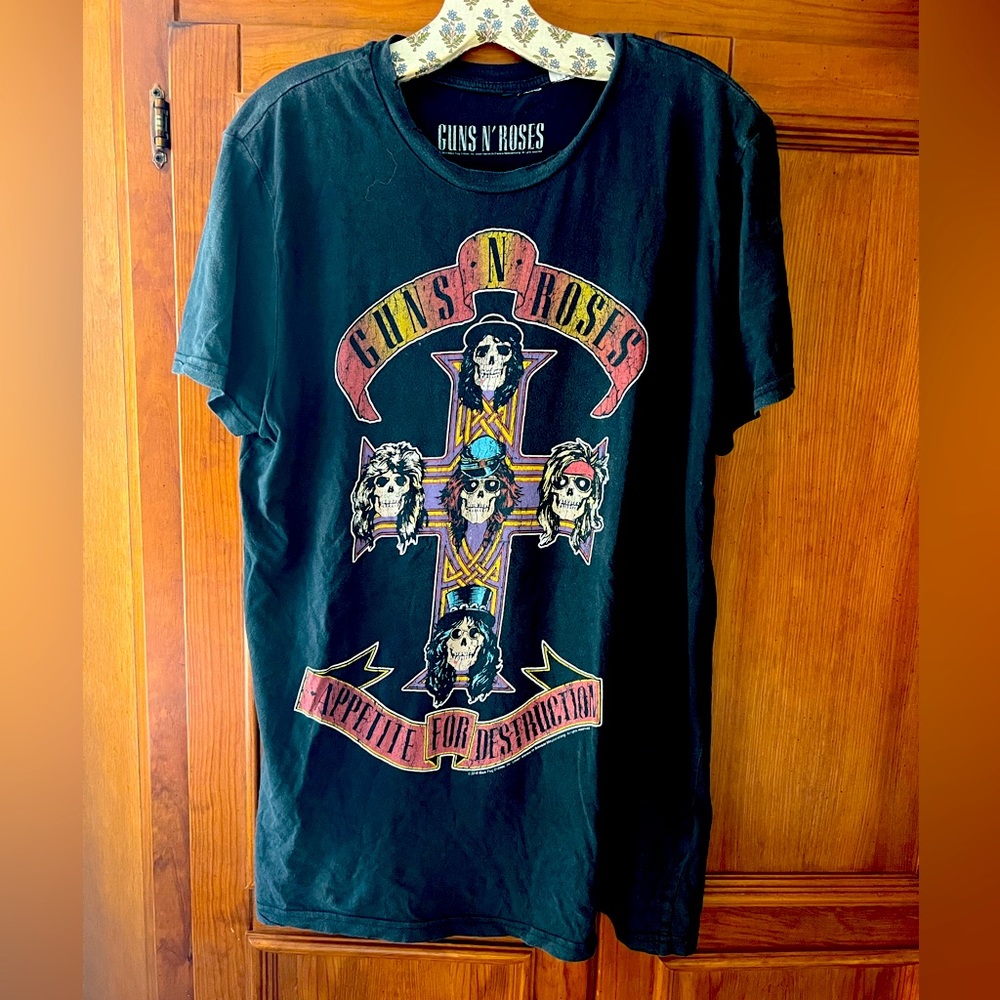 Vintage Guns & Roses Appetite for Destruction Size Large Mens Tee Shirt